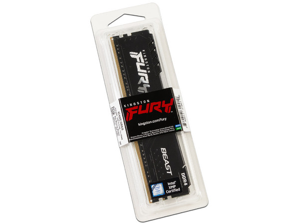 Memoria DIMM Kingston Fury Beast, DDR4 PC4-25600 (3200MHz), CL16, 8GB. - imagen 3