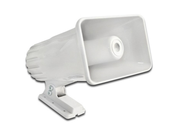 Sirena SFIRE alámbrica SF-581A para exterior, 2 tonos, 118dB, Color Blanco.