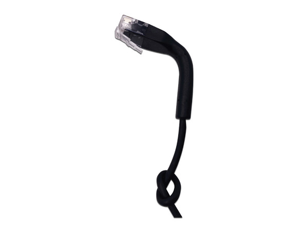 Cable de Parcheo Ultra Slim Con RJ45 Flexible UTP Cat6 - 3 m Negro Diámetro Reducido - imagen 2