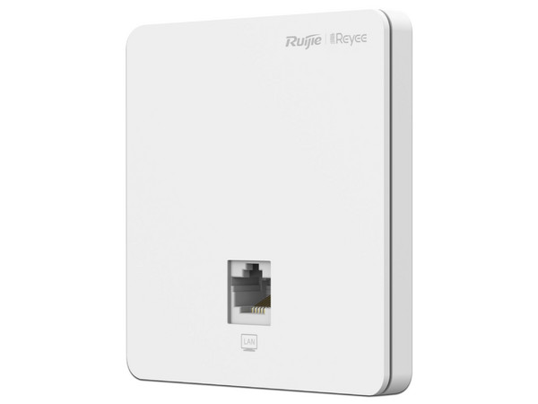 Punto de Acceso para pared Ruijie WiFi 5 Wave 2, MIMO 2X2, 1267 MB/s, puerto adicional frontal, ideal para habitaciones. - imagen 2