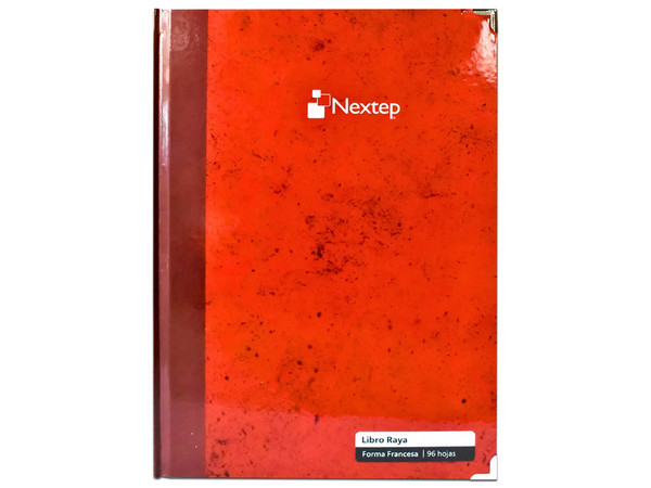 Libro Nextep, raya, 96 hojas, tamaño francés.