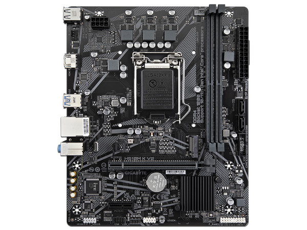 T. Madre GIGABYTE H510M K V2, Chipset Intel H470,
Soporta: Intel 10ma y 11va Generación, Socket 1200,
Memoria: DDR4 3200/2666/2133 MHz, 64GB Máx,
Integrado: Audio HD, Red,
USB 3.2, SATA 3.0, M.2
Micro-ATX, Ptos: 1xPCIE3.0x16 y 1xPCIEx1. - imagen 2