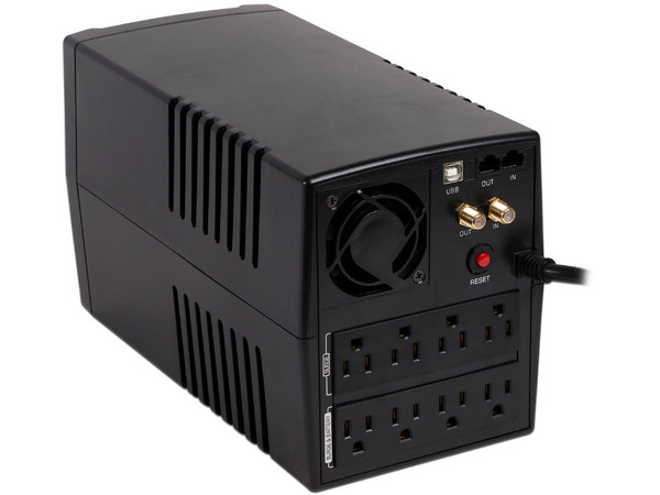 UPS CyberPower OM1500ATLCD, 1500VA (750Watts) con 8 Conexiones NEMA 5-15R , USB. 2 años de garantía (1 año en batería). - imagen 2