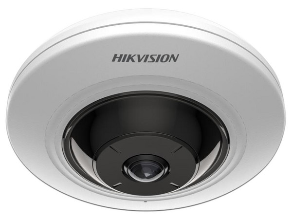 Cámara de Vigilancia IP Mini Fisheye Hikvision DS-2CD2955G0-ISU de 5MP, (2560 x 1920), IR de hasta 8m, PoE. - imagen 2