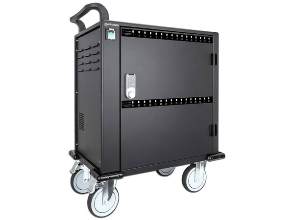 Gabinete de Carga Manhattan de 32 puertos USB-C, con Protección contra sobrecarga