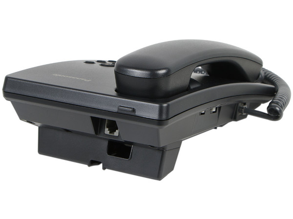 Teléfono Alámbrico Panasonic KX-TS500, Básico, una Linea, sin Memorias, Color Negro. - imagen 2