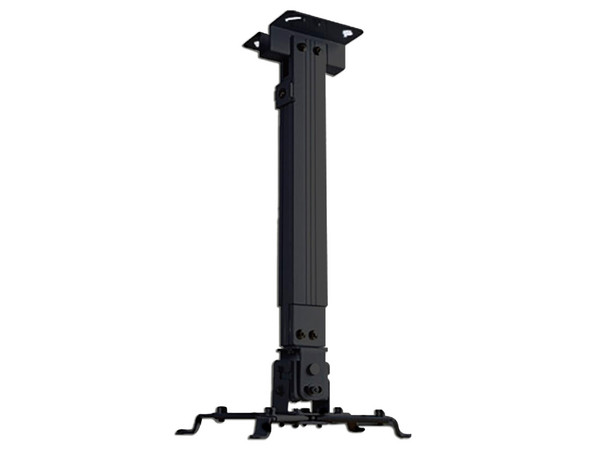 Soporte universal Brobotix 573106N para proyector, montaje en techo. Color negro.