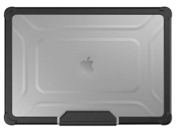 Funda Protectora de Uso rudo TEKKU para MacBook Air de 15", Color Negro.