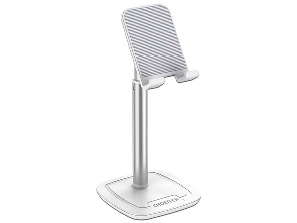 Soporte Choetech H035 para teléfonos y tabletas de hasta 10". Color Blanco.