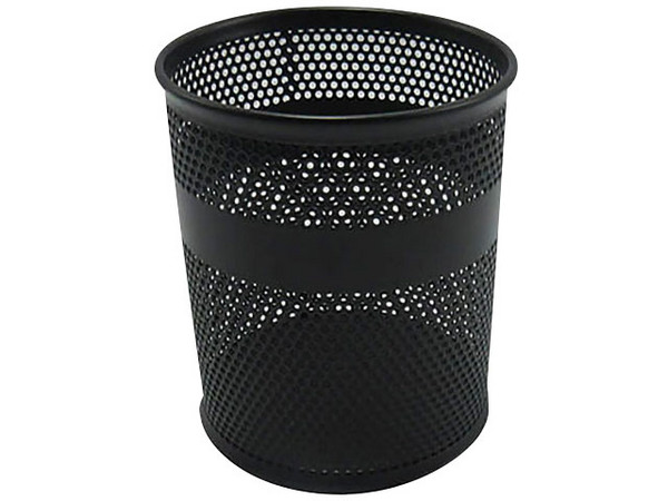 Porta Lápices Nextep Mediano, Malla Metálica, 8.5x10cm.