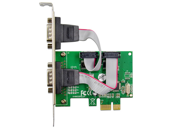Tarjeta controladora X-Tech XM-PEX-2S PCIe, 2 puertos RS-232. - imagen 2