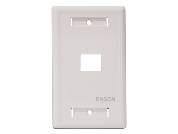 Tapa para caja ENSON, Montaje en Pared de 2 salidas.