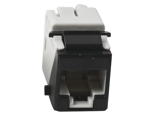 Jack Siemon U6A-K01NS UltraMAX Cat6A, UTP, Tipo Keystone. Color Negro.