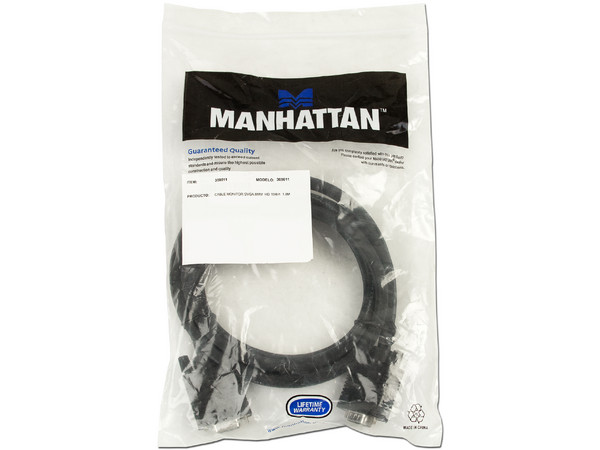 Cable para monitor SVGA HD15 Macho a HD15 Hembra, 1.8m.                          - imagen 2