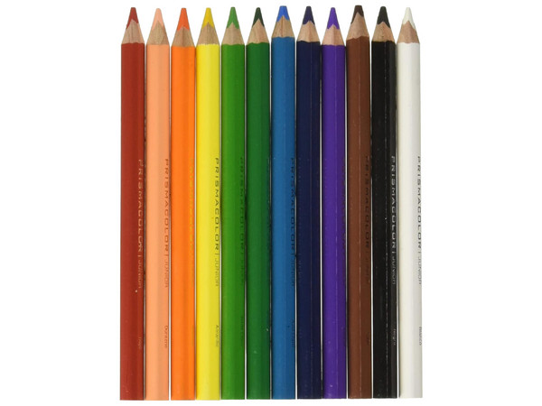 Colores Prismacolor Junior, Colores intensos, Paquete con 12 Piezas. - imagen 2