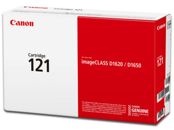 Cartucho de Tóner Canon 121 Negro, Modelo: 3252C001AA.