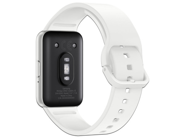 Smartband Samsung Galaxy Fit3: Pantalla AMOLED de 1.6", 
Sensor Óptico de Frecuencia Cardíaca, 
Bluetooth, 
Color Plateado. - imagen 3