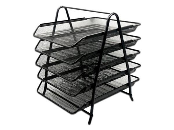 Charola Organizadora Nextep NE-162GN de 5 niveles, Color Negro.