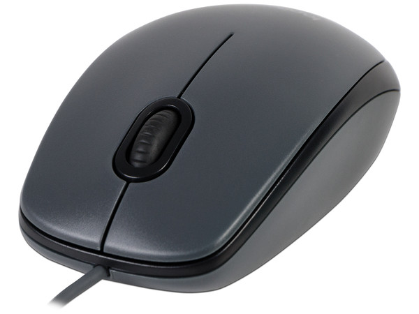 Mouse Óptico Logitech M90, Hasta 1,000 dpi, USB, 3 Botones, Color Negro/Gris. - imagen 3
