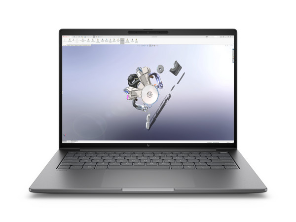 Workstation Portátil HP ZBook 8 G1i:Procesador Intel Core Ultra 7 255U (hasta 5.2 GHz),Memoria de 16GB DDR5,SSD de 512GB,Pantalla de 14" LED FHD,Video Intel Graphics,S.O. Windows 11 Pro (64 Bits).