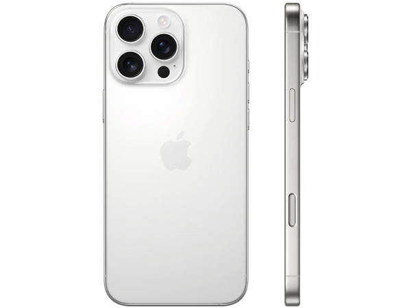 Smartphone Apple iPhone 16 Pro Max: Procesador Apple Chip A18 Pro, Almacenamiento de 512GB, Pantalla Super Retina XDR de 6.9", Bluetooth 5.3, Wi-Fi, iOS, Color Blanco. - imagen 2