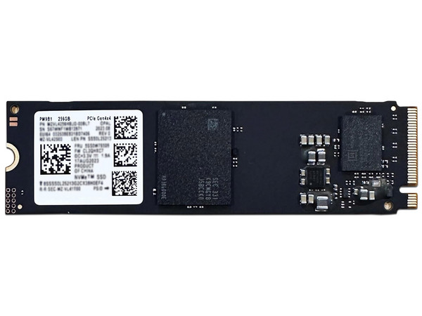 Unidad de Estado Sólido de 256GB, M.2 NVMe PCIe 4.0, Bulk, Sin Empaque.
