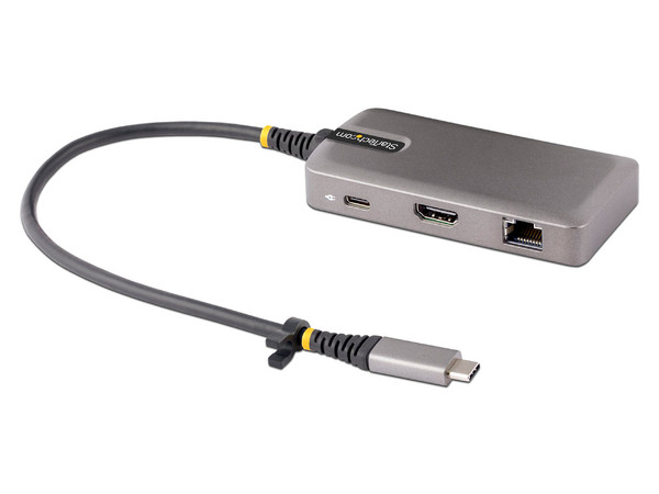 Docking Station StarTech 103B-USBC-MULTIPORT de USB-C a HDMI, USB-A, RJ-45 y USB-C, Con Chromebook, Gris Espacial.