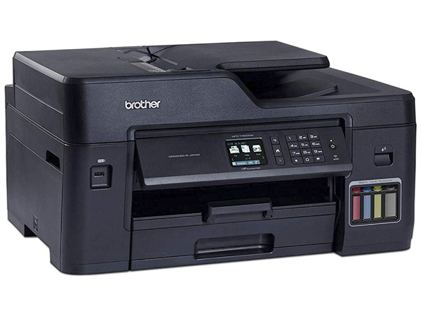Multifuncional Brother InkBenefit MFC-T4500DW, Impresora, Copiadora, Escáner y Fax, Sistema de Tanques de Tinta, Ciclo mensual de Trabajo de hasta 30.000 Páginas, Con Duplex, Wi-Fi, Ethernet, USB.
