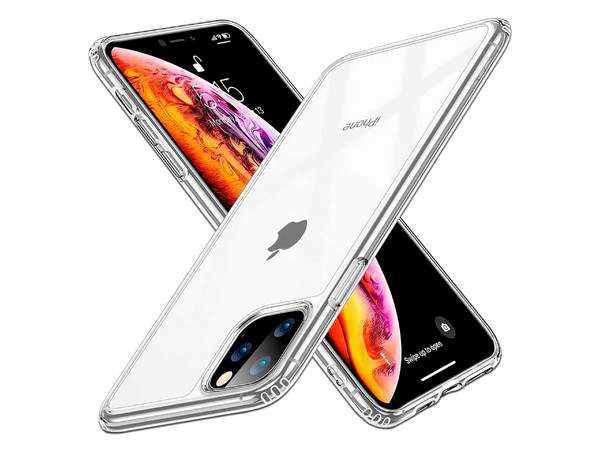 Funda ESR Mimic para iPhone 11 PRO, respaldo de cristal. Transparente.