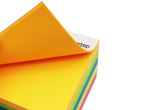 Notas Adhesivas Nextep Ne-056, Neon 5 Bloques, 2X2 De 500 Hojas - imagen 2