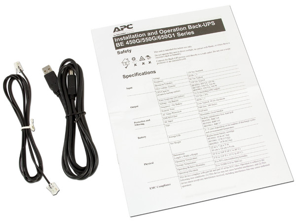 Back-UPS APC BE650G1-LM de 650VA (390WATTS) con 8 contactos NEMA 5-15R, USB. - imagen 3