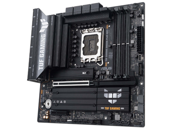 T. Madre ASUS TUF GAMING B860M-PLUS WIFI, Chipset Intel B860, Soporta: Procesadores Intel Core Ultra (Serie 2), LGA1851, Memoria DDR5 8800+MT/s, 256GB Max, Wi-Fi 7, 2.5Gb Ethernet, ATX - imagen 2