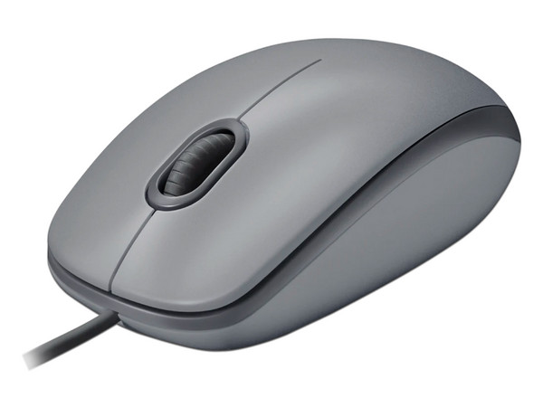 Mouse Óptico Logitech M110 Silent, hasta 1000 dpi, USB. Color Gris. - imagen 3