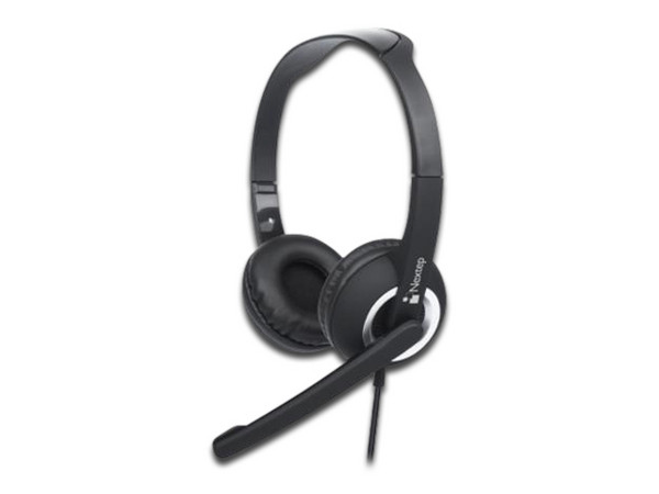 Audífonos con Micrófono Nextep NE-425, USB. Color Negro.