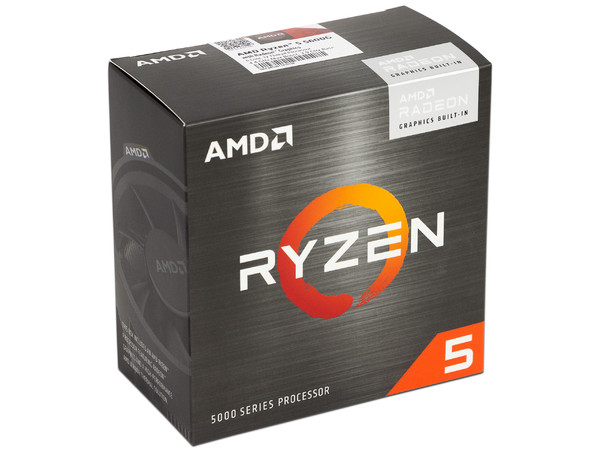 Procesador AMD Ryzen 5 5600G de Quinta Generación, 3.9 GHz (hasta 4.4 GHz), Socket AM4, Caché 16MB, Six-Core, 65W.
