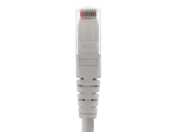Cable RJ45 U/UTP Cat6 Nexxt Longitud 90 cm, LSZH, Color Gris. - imagen 2