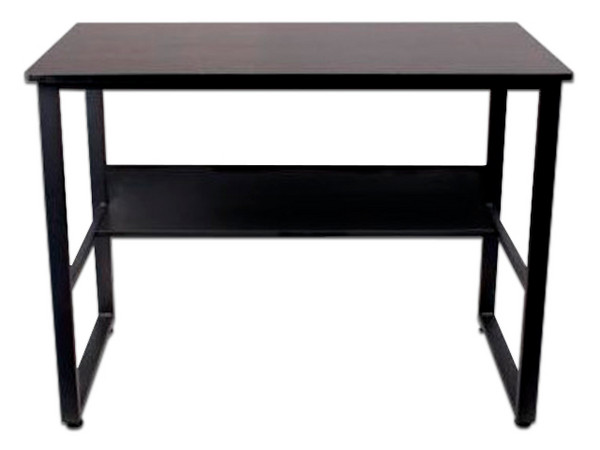 Escritorio de Trabajo Nextep NE-656 para Hogar y Oficina, Base Metálica, Color Negro.