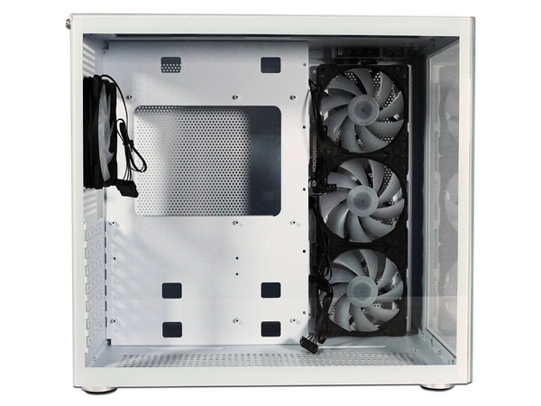 Gabinete Gamer NACEB WHITE NOVA, ATX, USB-C (No incluye fuente de poder). Color Blanco. - imagen 2