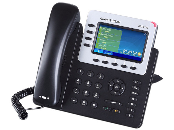 Teléfono IP GrandStream GXP2140, 4 cuenta SIP, 4 líneas, conferencia de 5 participantes. - imagen 2