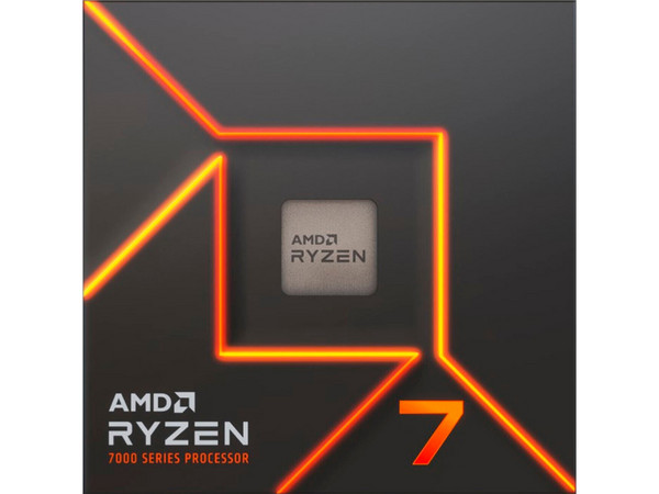 Procesador AMD Ryzen 7 7700 de Séptima Generación, 3.8 GHz (hasta 5.3 GHz), Socket AM5, Caché 32MB, Octa-Core, 16 Hilos, 65W. - imagen 2