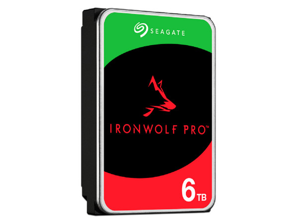 Disco Duro Seagate IRONWOLF PRO de 6TB, Caché 256MB, 7200 RPM, SATA III (6.0 Gb/s). - imagen 2