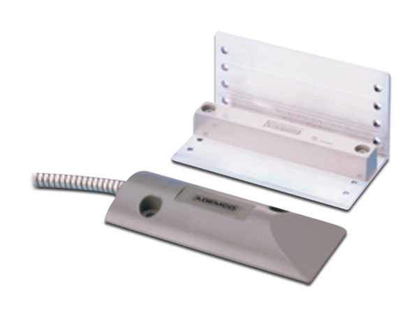 Contacto Magnético Honeywell 958 de uso rudo para piso. Color Aluminio