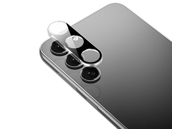 Mica Vidrio MYBAT para Samsung S24 PLUS, Protectora de Cámara, Transparente, Vidrio Templado 9H, Nano Tecnología, Protección contra Fragmentación.