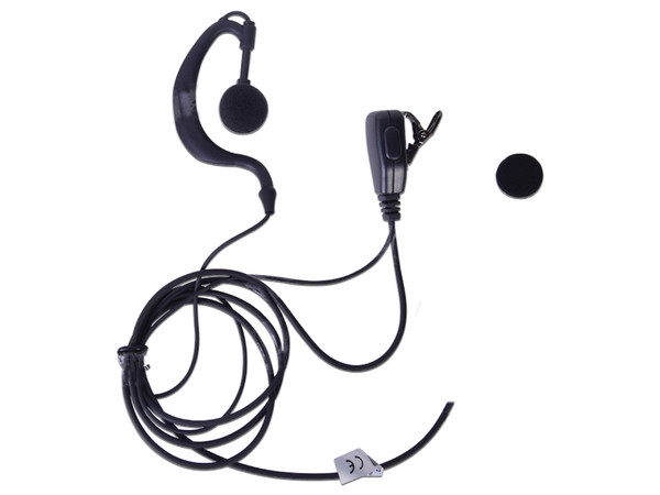 Micrófono y Audífono TXPRO TXEHK de Solapa para Radio, Ajustable al Oído.