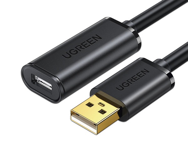 Cable de Extensión Activo UGREEN 10326, USB 2.0 Tipo A (M-H), 30m, Color Negro. - imagen 2