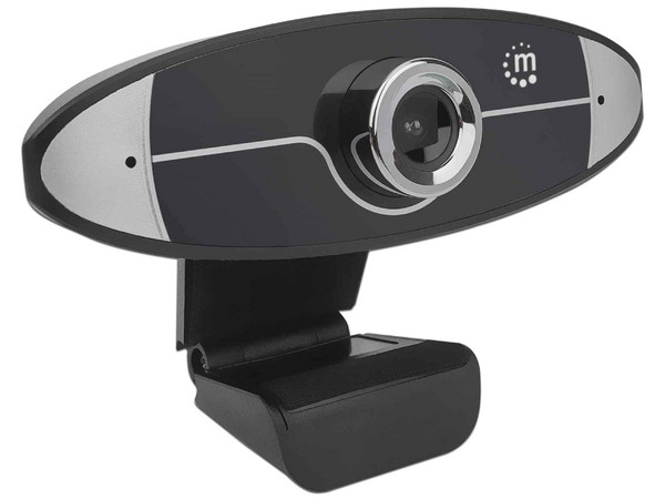 Cámara Web HD Manhattan, HD 720p, micrófono, USB.
