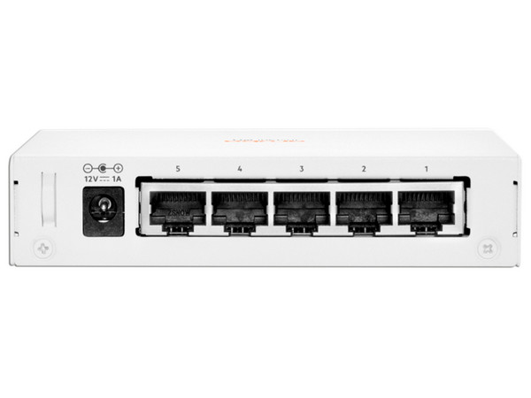 Switch HPE Aruba Instant On 1430 5G de 5 Puertos 10/100/1000 Mbps, Color Blanco. - imagen 3