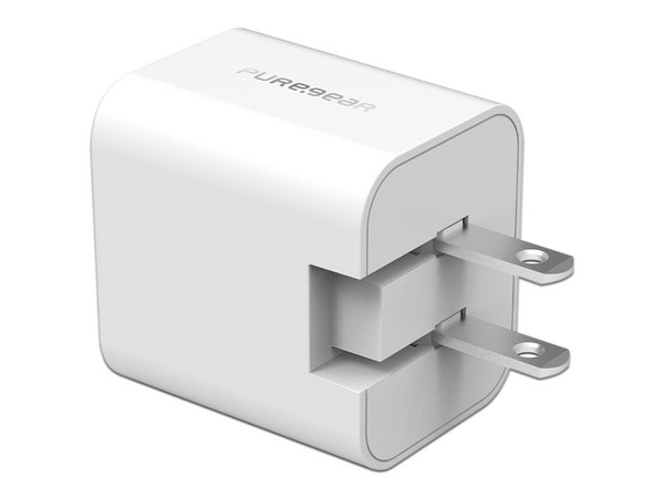 Cargador de Pared PUREGEAR de 30 W, 1 puerto USB-C PD, Color Blanco. - imagen 3