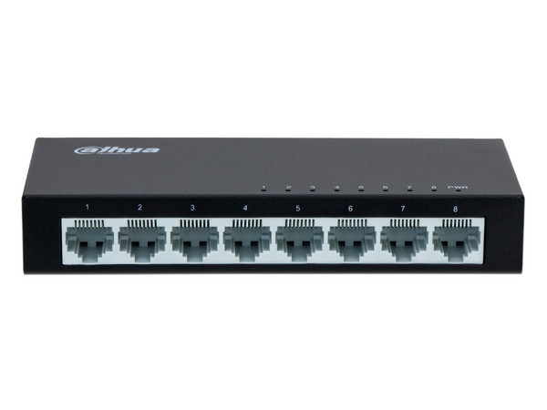 Switch Gigabit Dahua DH-PFS3008-8ET-V2 de 8 Puertos, 10/100Mbps. - imagen 2