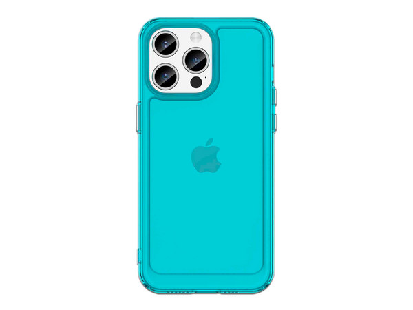 Funda protectora Tekku TPU Rugged para iPhone 15 Pro Max, Color Azul. - imagen 2